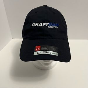 UNDER ARMOUR OSFA Men’s Draft Day Hockey Hat UA Free Fit cap NWT